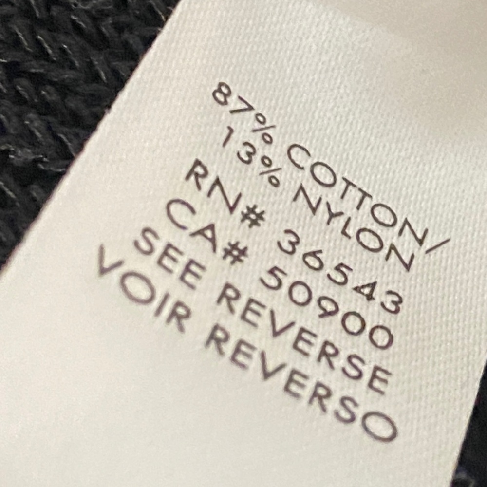 Calvin Klein Black and White Knit Sweater - Picture 2 of 6